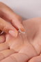 Heliophilia Silver Pendientes de Plata Esterlina 925 con Rodio